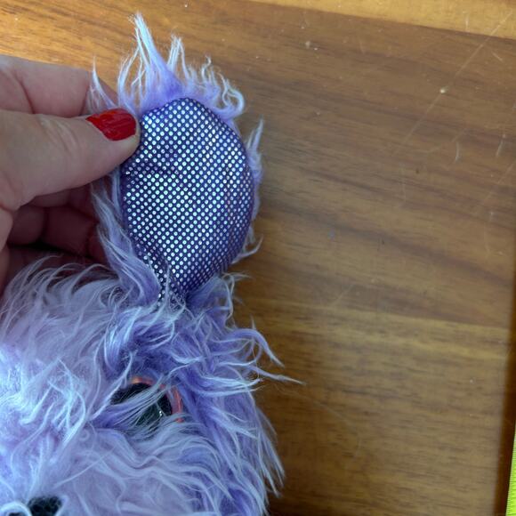 Little Live Scruff a Luvs Purple Shimmer Mermaid Puppy Dog Plush 12” Toy Moose - Picture 3 of 8